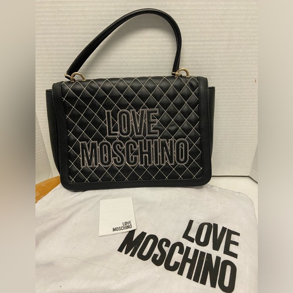 Love Moschino Handbags - Love Moschino Quilted Shoulder Bag & DustBag